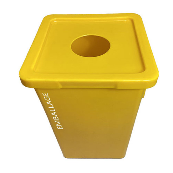 Bac de collecte des déchets trizen