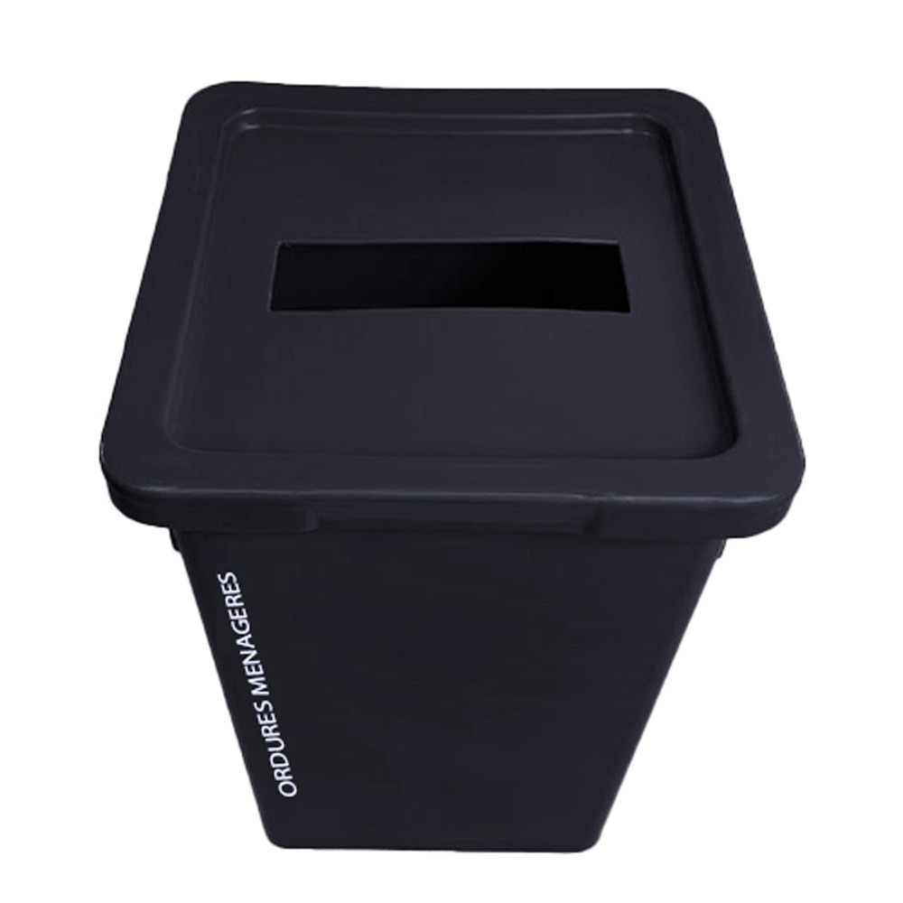 Bac de collecte des déchets trizen