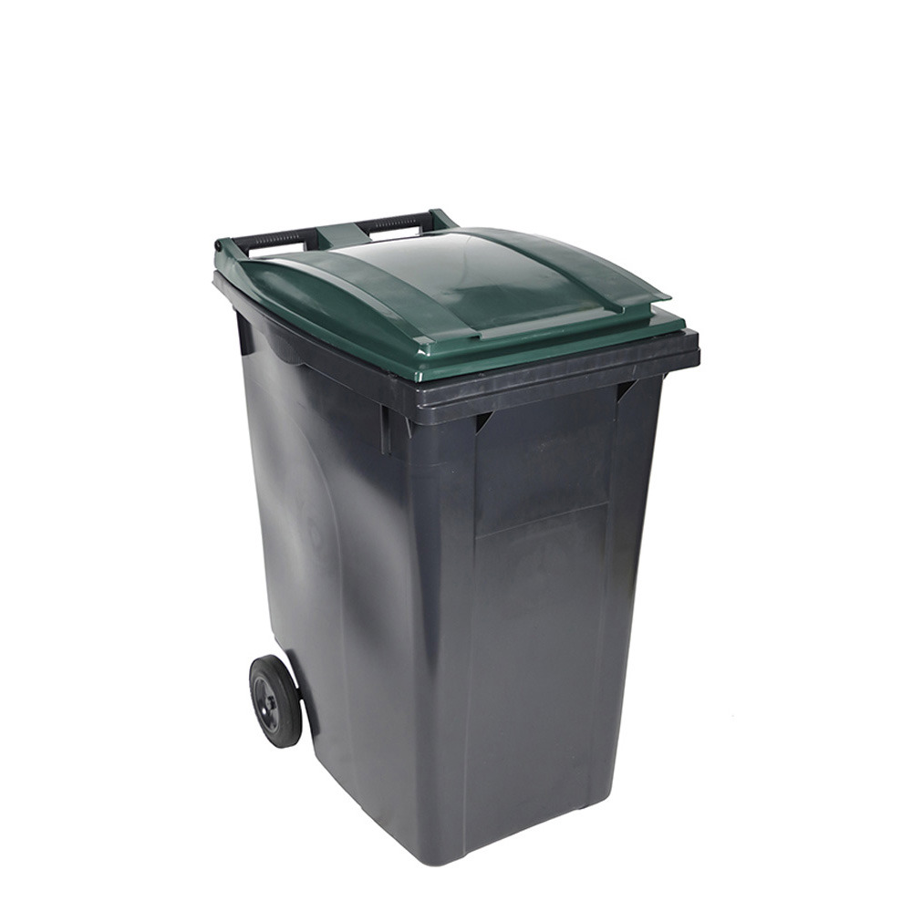 Bac roulant de tri sélectif 360l