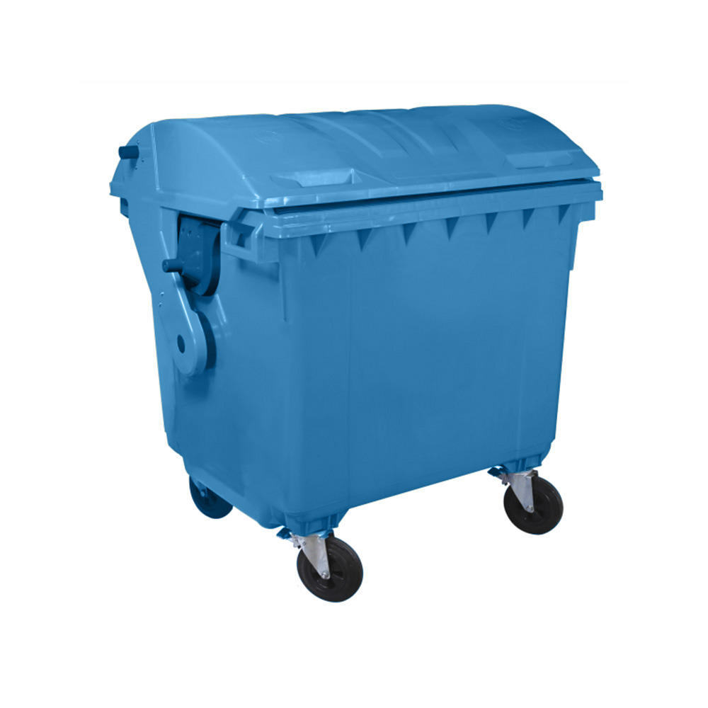 Bac roulant 4 roues premium 1100l- lot de 5