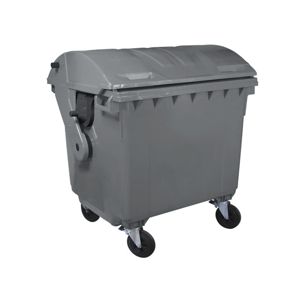 Bac roulant 4 roues premium 1100l- lot de 5