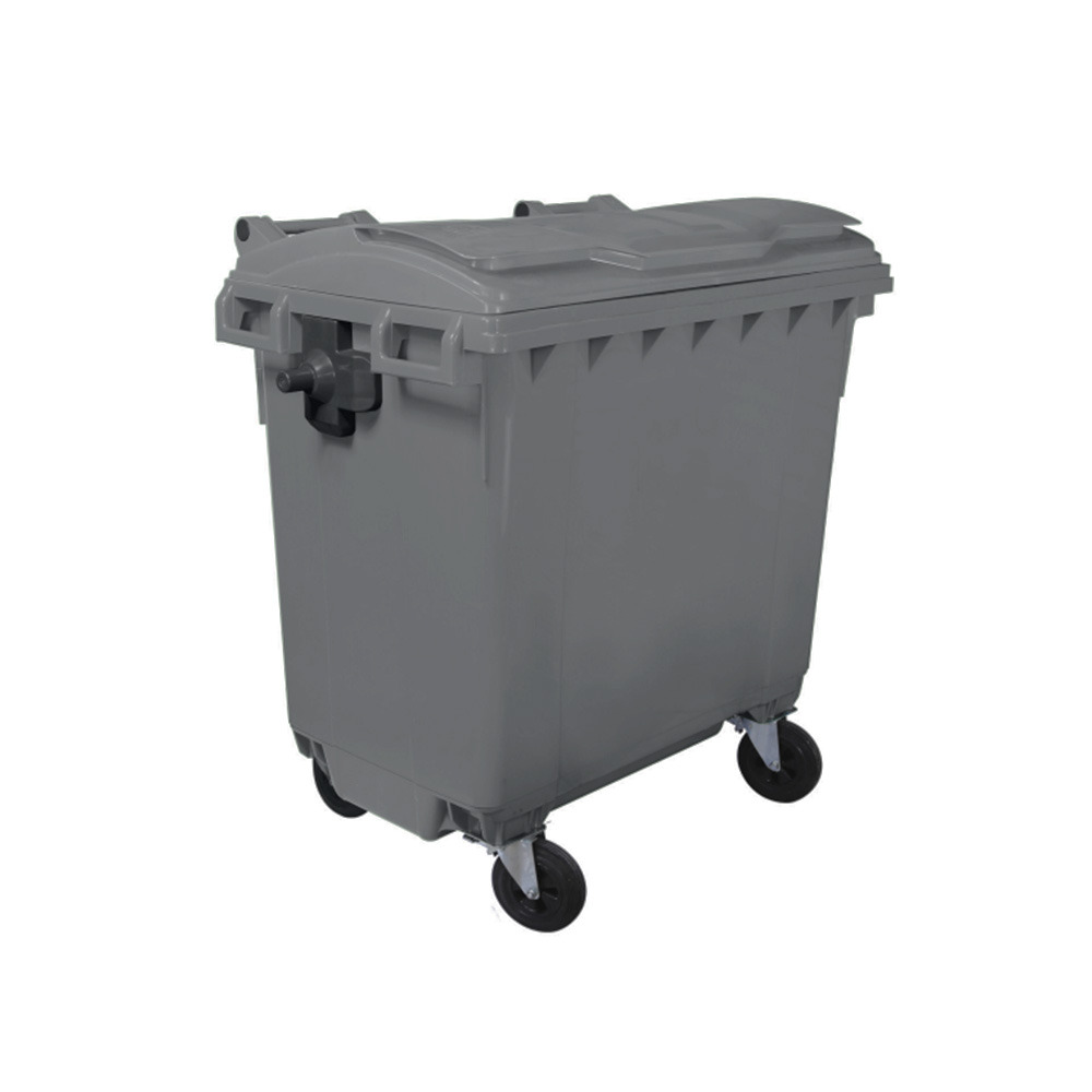 Bac roulant 4 roues premium 770l- lot de 5