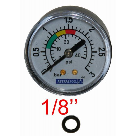 Manomètre astralpool pour filtre a sable piscine 3 bars - 4404010103 - fixa