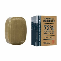 Petit galet de savon de marseille olive - 50g - cosmos natural
