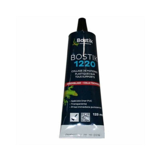 Colle bostik plastique 1220 liquide 125ml