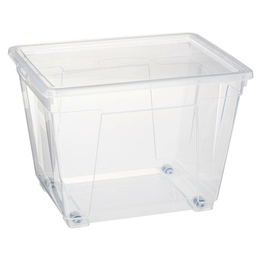 5five - boîte en plastique transparente 20l store n' box