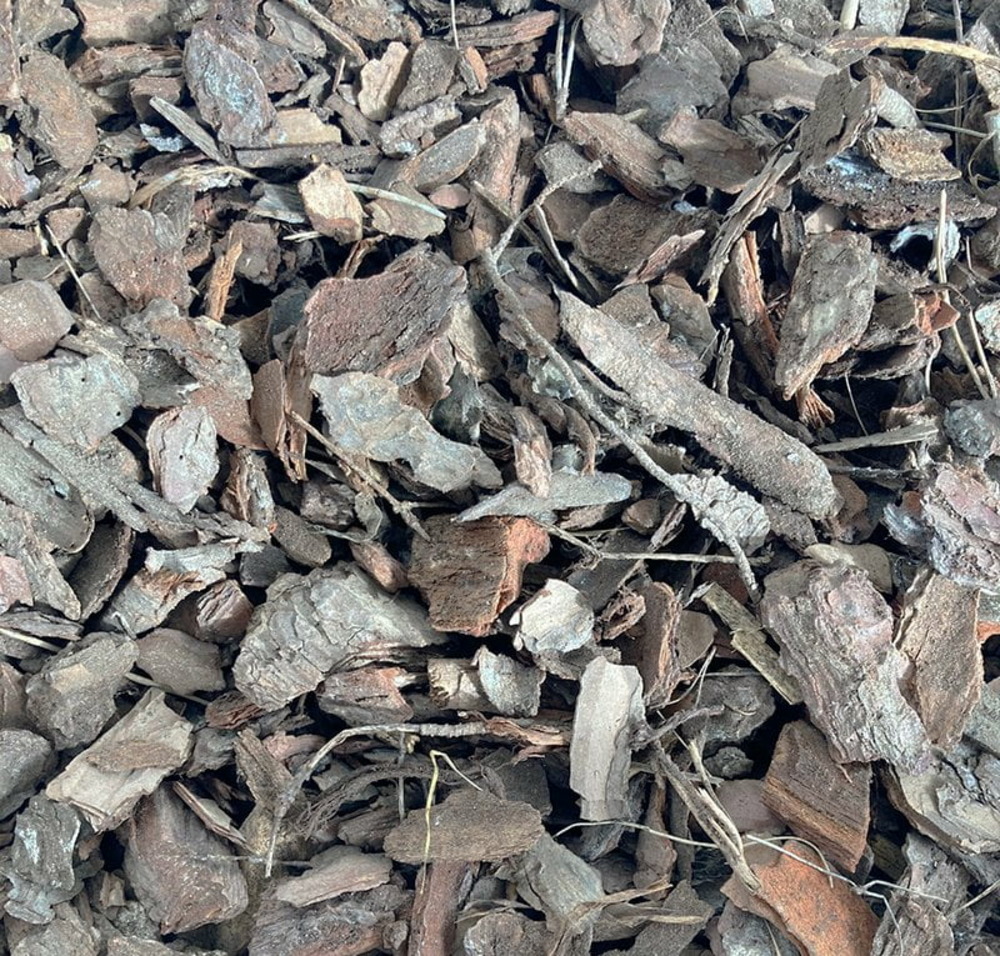 Sac d'environ 200kg = 8 à 10m² écorce ce pin