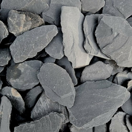 Sac de +/- 400 kg = 5m² paillette d'ardoise 20/60