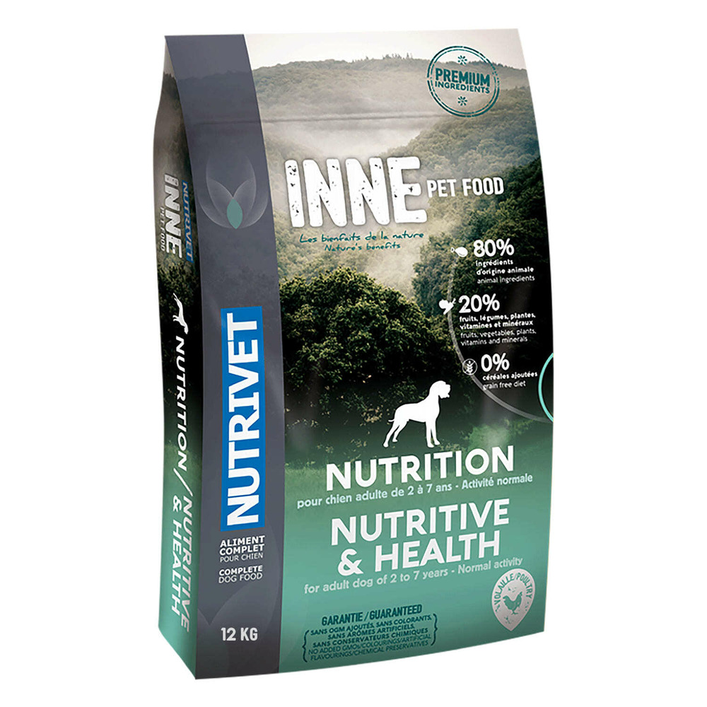 Croquettes nutrivet inne nutrition pour chien - 12kg