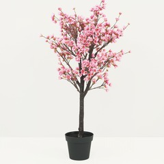 Cerisier artificiel, 567 fleurs, h.115cm, rose - bloom