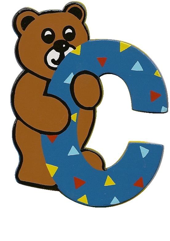 Lettres bois de 7cm - C Vilac