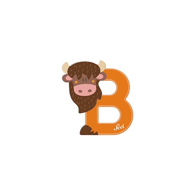 Lettre b - bison