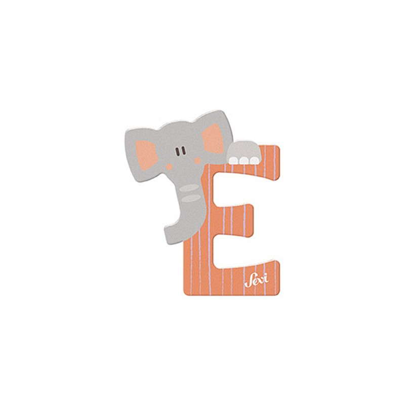 Lettre e - elephant