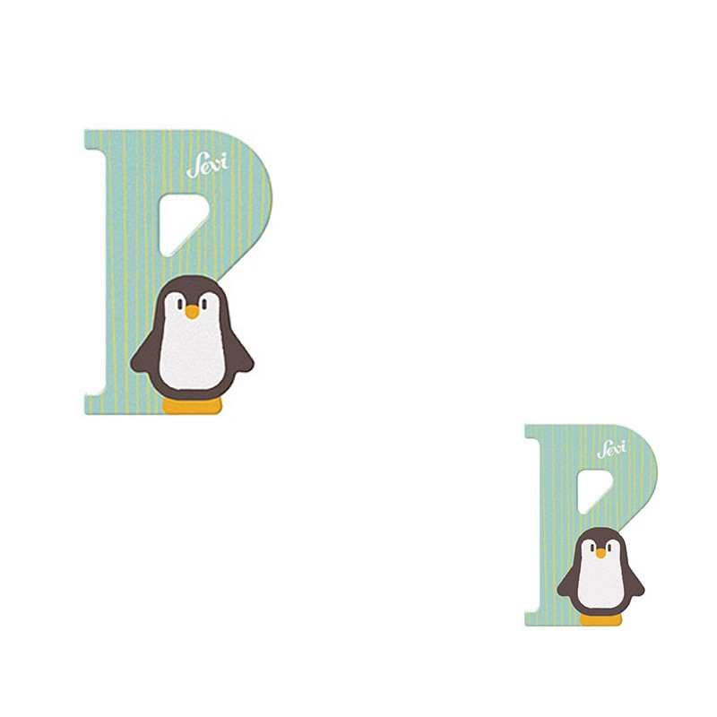 Lettre P - Pingouin