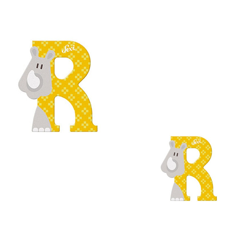 Lettre r - rhinocéros
