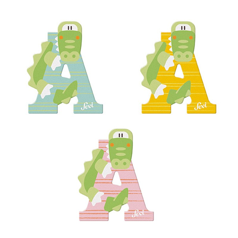 Lettre a - alligator