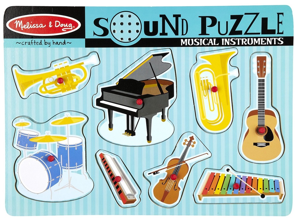 Puzzle sonore instruments de musique