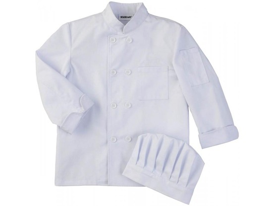 Veste et toque de chef - 6 Ã 8 ans