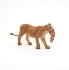 Figurine lionne avec son bébé lionceau