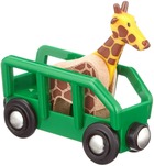 Wagon transporteur de girafe