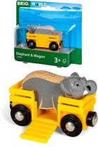 Wagon transporteur d'éléphant
