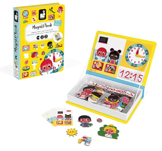 Magnéti'book j'apprends l'heure