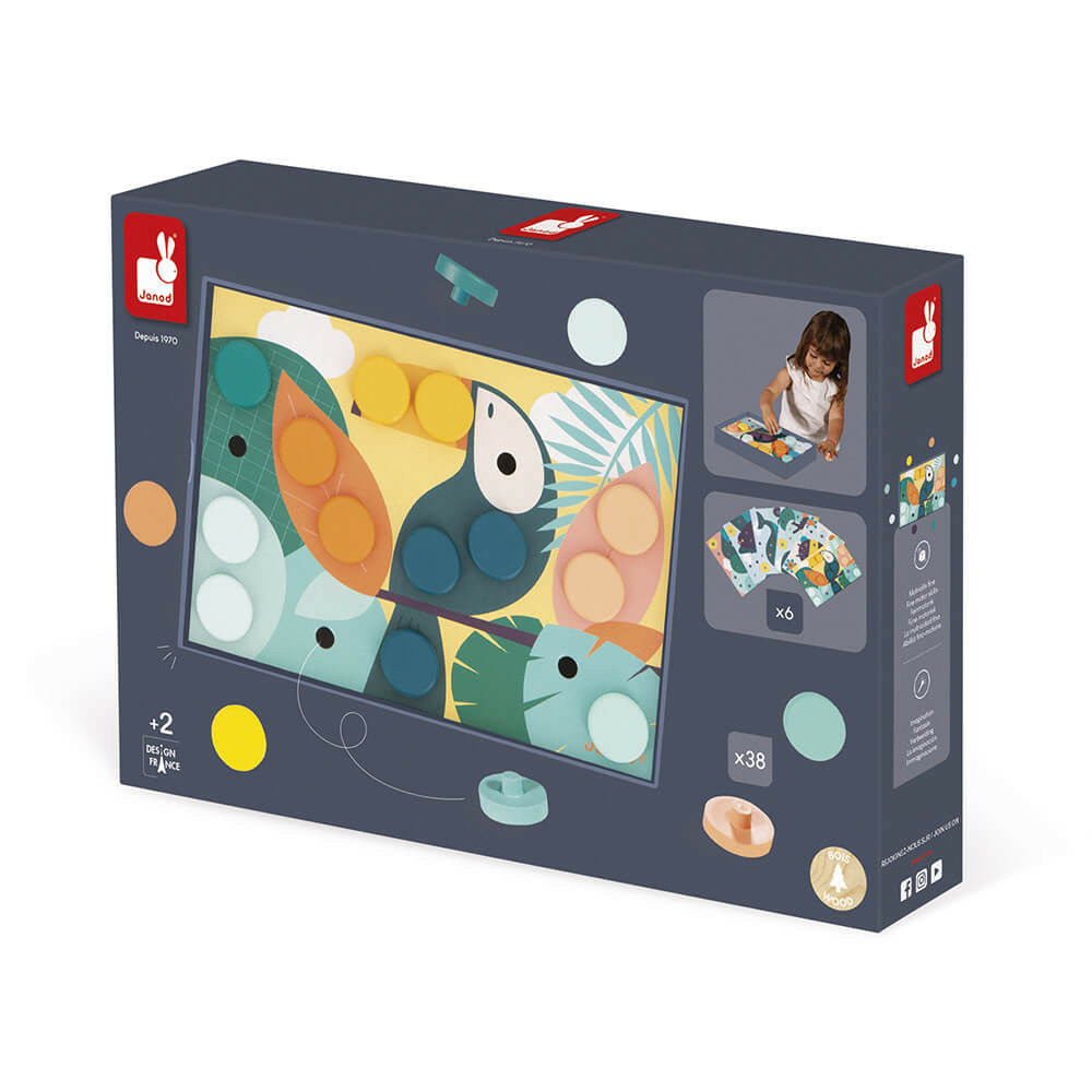 Mes premières mosaïques en bois