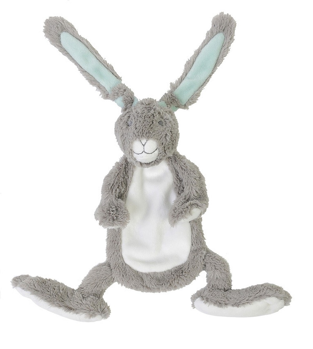 Doudou lapin twine gris 20 cm