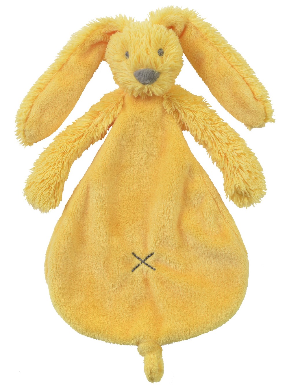 Doudou lapin richie jaune 25 cm