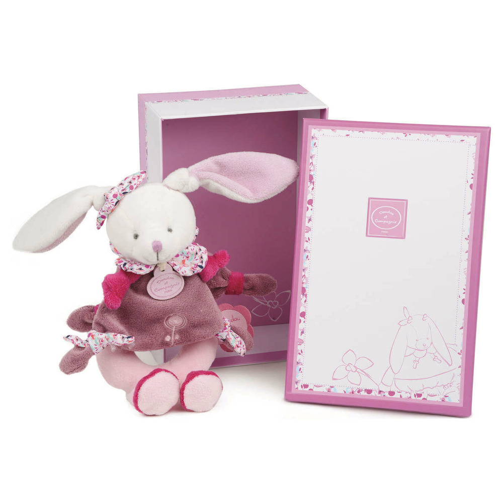 Hochet cerise le lapin
