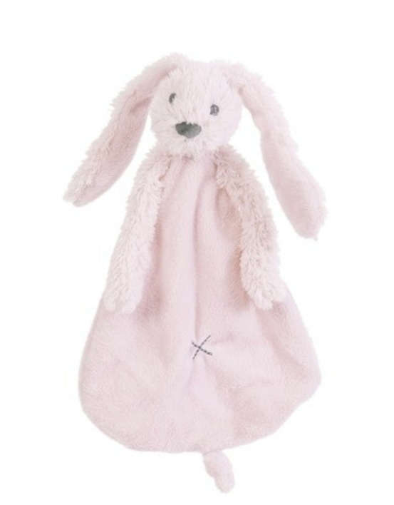 Doudou lapin richie rose clair 25 cm