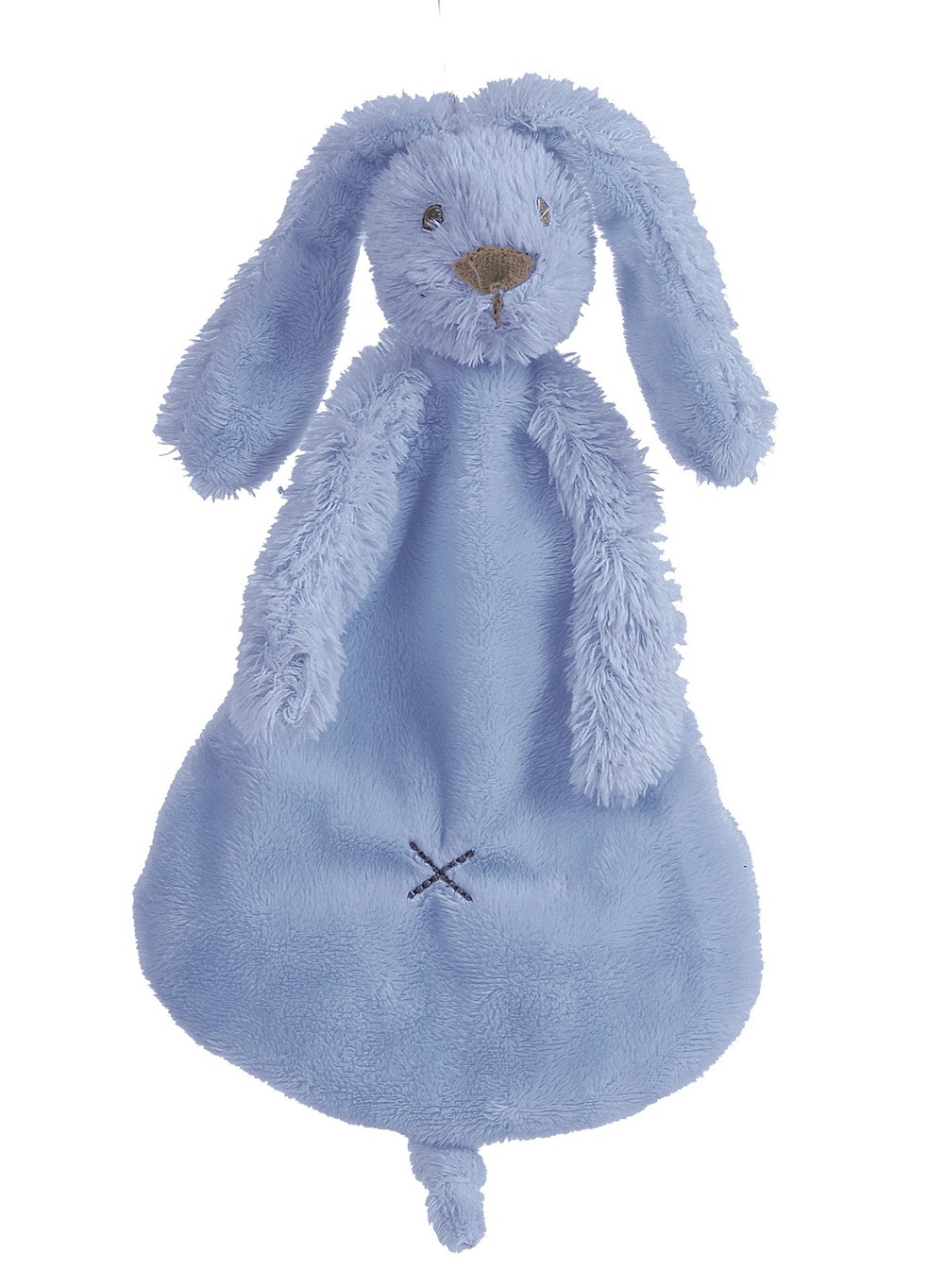 Doudou lapin richie bleu 25 cm