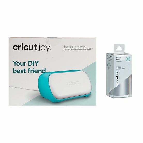 Machine de découpe cricut joy + vinyle permanent argenté 304,8 x 13,9 cm