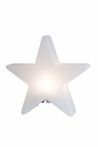 Étoile lumineuse (led) - 30 cm & étoile de fenêtre - lampe à bat.