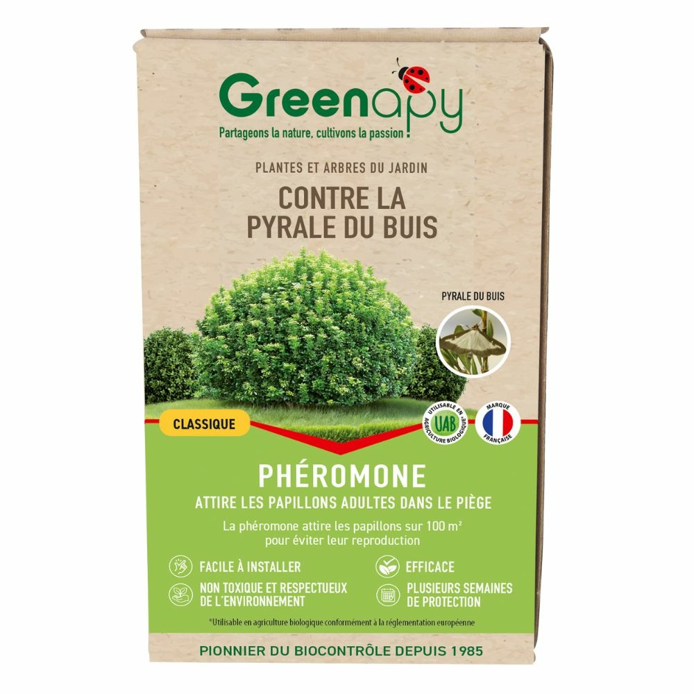 Phéromone pyrale du buis (2 capsules)