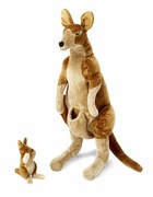 Peluche géante kangourou