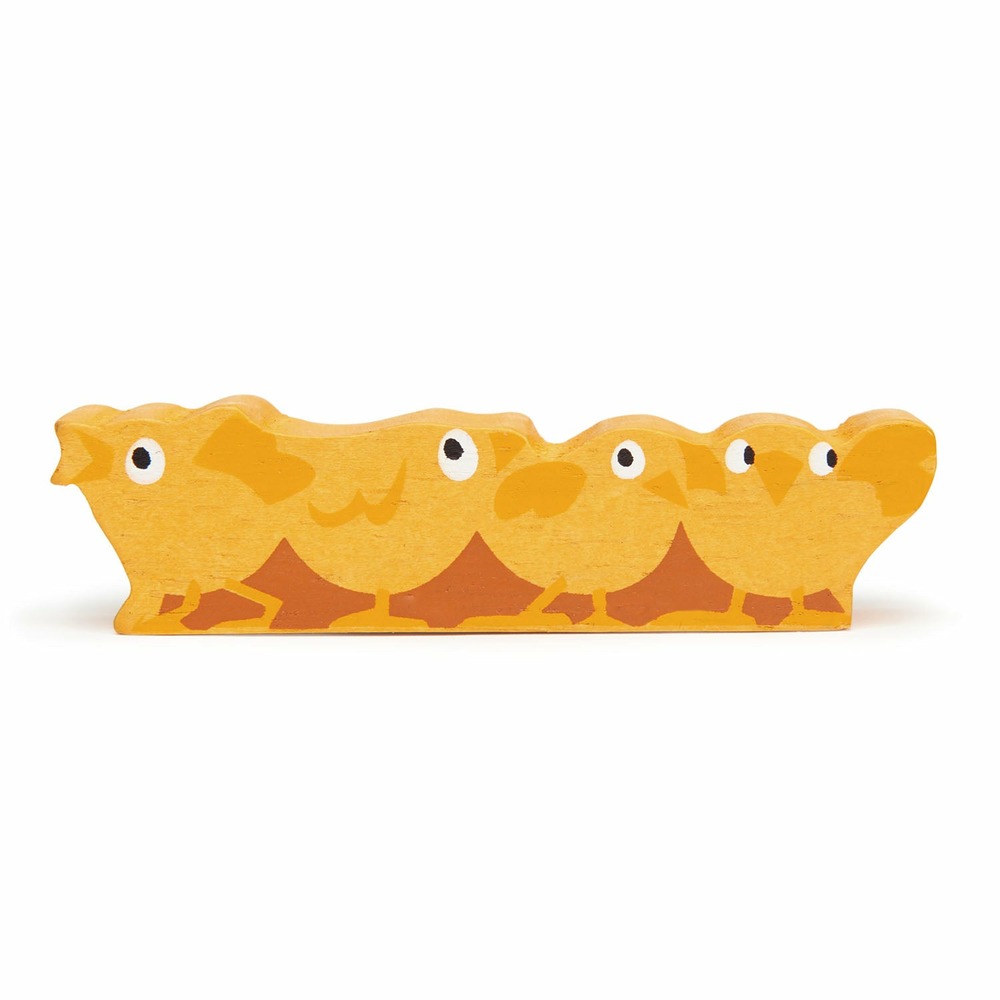 Poussins en bois