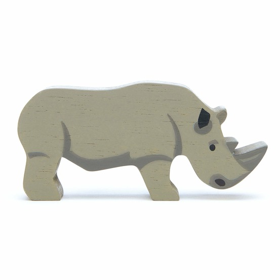Rhinocéros en bois