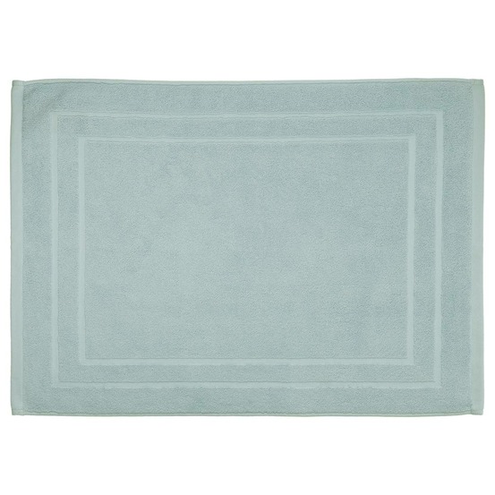 Tapis de bain - coton - bleu clair - 50x70 cm