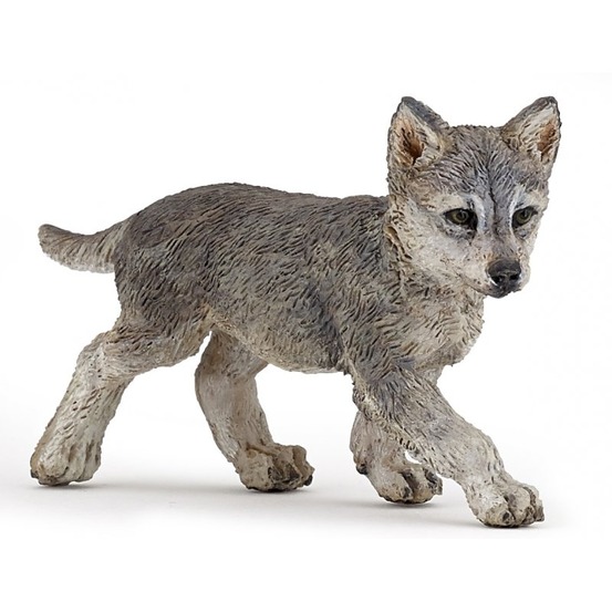 Figurine bébé loup