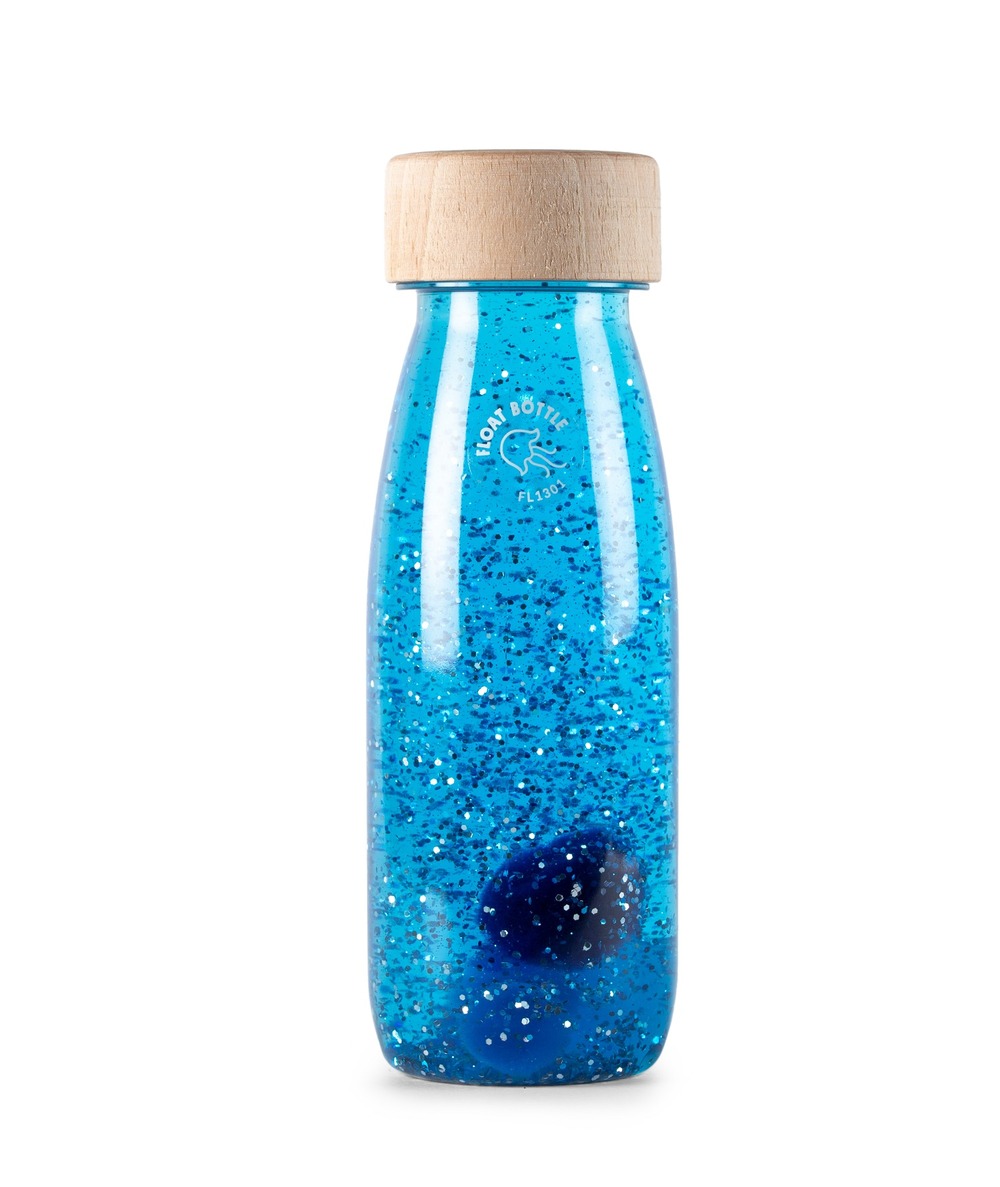 Bouteille sensorielle float bleu