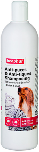 Shampooing antiparasitaire à la tétraméthrine : 500ml