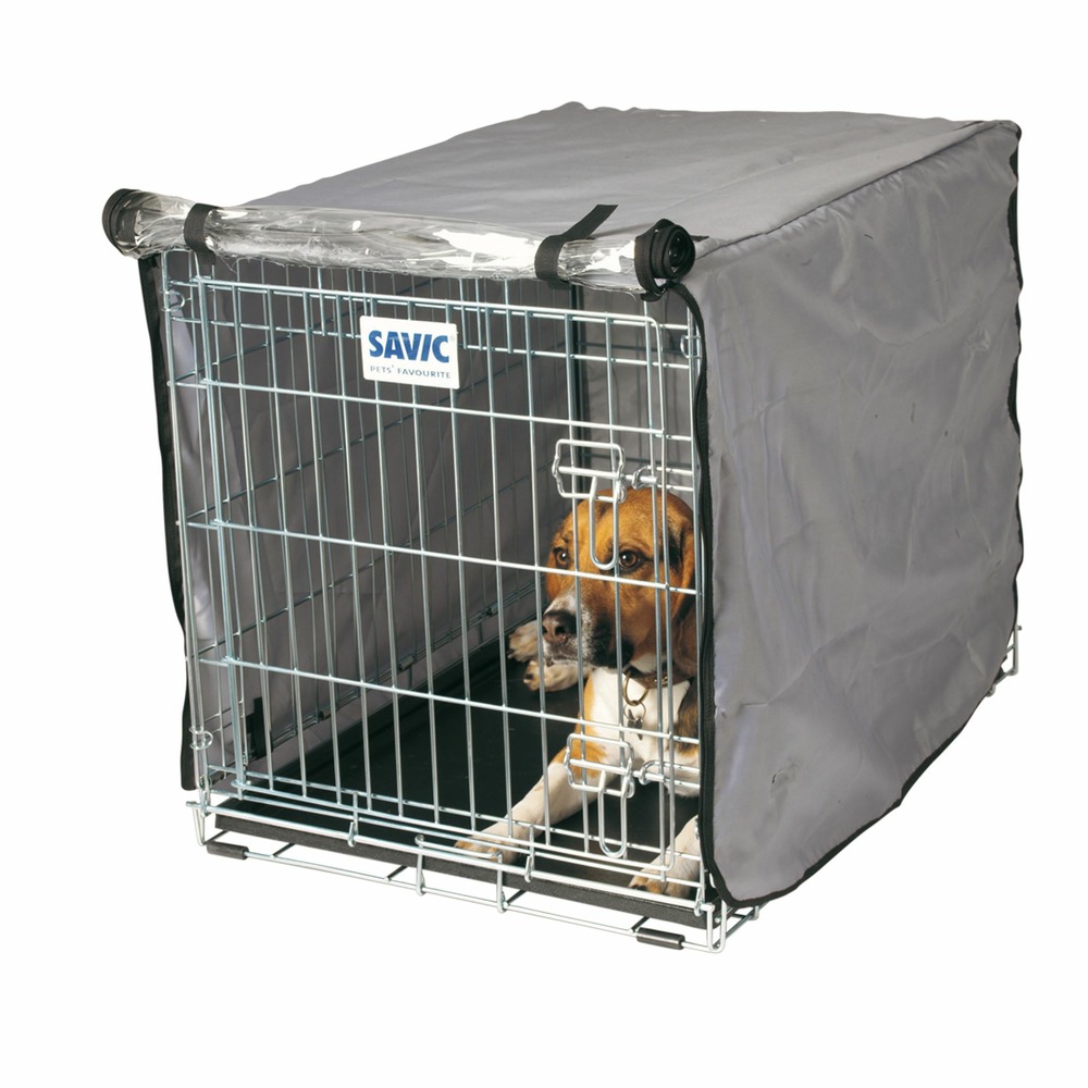 Panier transport Zephos open pour chat et chien : Gris L55,5xl38xH34cm