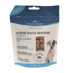 Friandises hygiène bucco-dentaire 75g pour chiot et petit chien