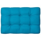Coussins de canapé palette 5 pcs bleu