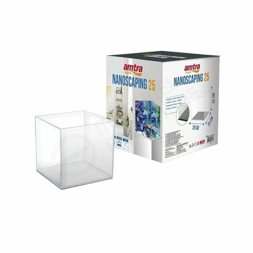 Aquarium nanoscaping 25 : ultra clear 25 x 25 x 25cm