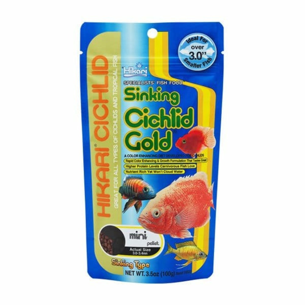 Sinking cichlid gold mini 100g
