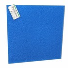 Mousse filtrante bleu à maille large 50x50x5cm