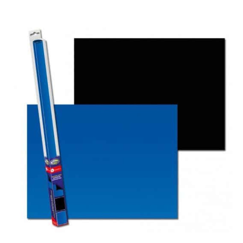 Poster de fond noir/bleu 150x60 cm