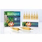 Biodigest 6 ampoules - bactéries d'entretien pour aquarium